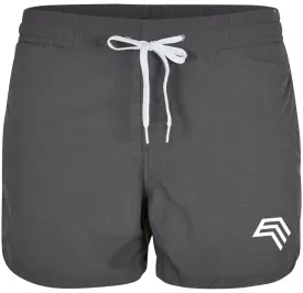 ― % ― BBD 0050 ― Herren Swim Shorts Badehose - Shadow Grau [3XL / 4XL]