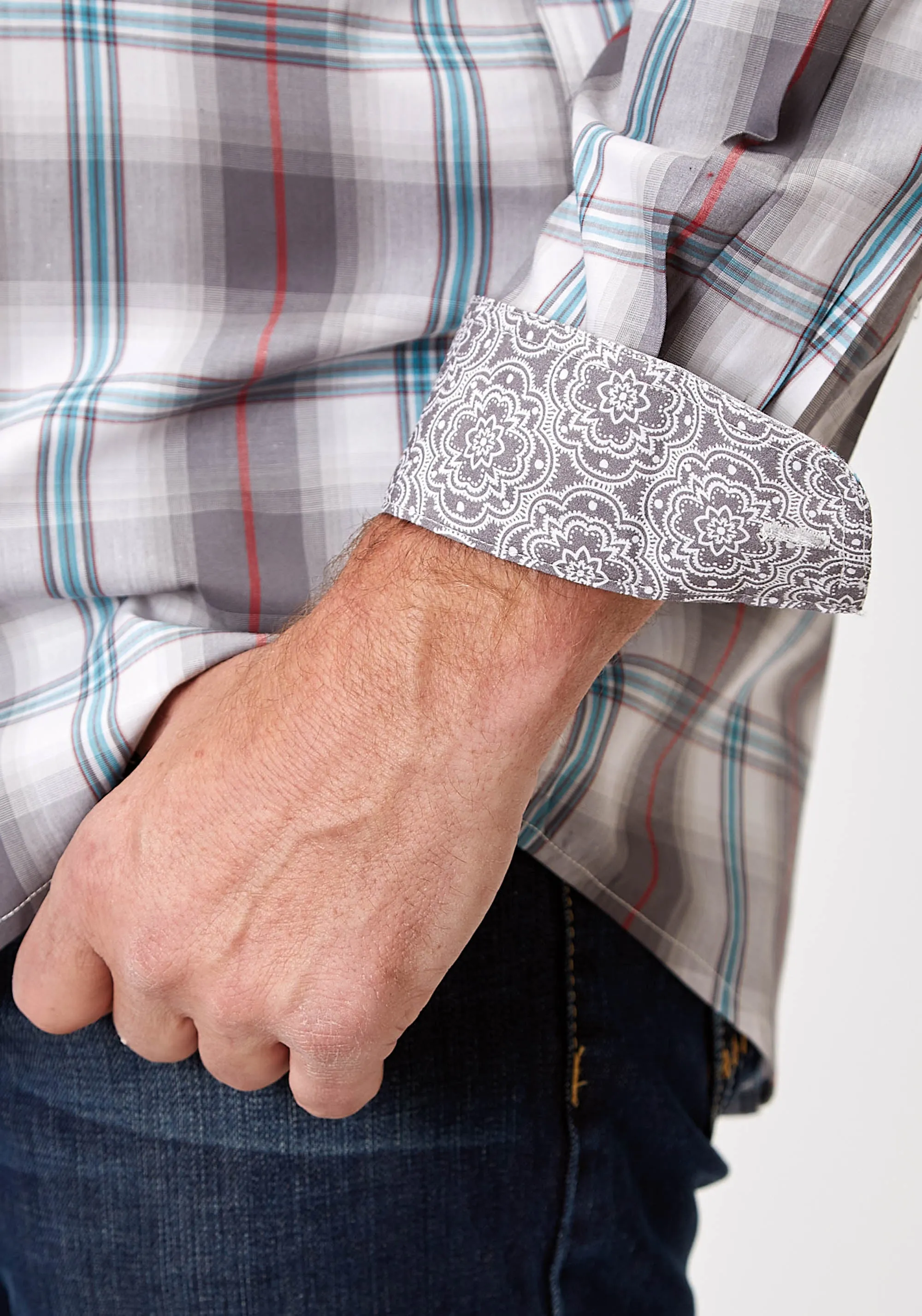 1941 GRAY CLOUD PLAID