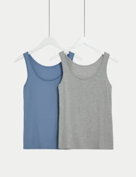 2pk Flexifit™ Modal Rich Vests