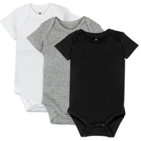 3-Pack Organic Cotton Short Sleeve Bodysuits