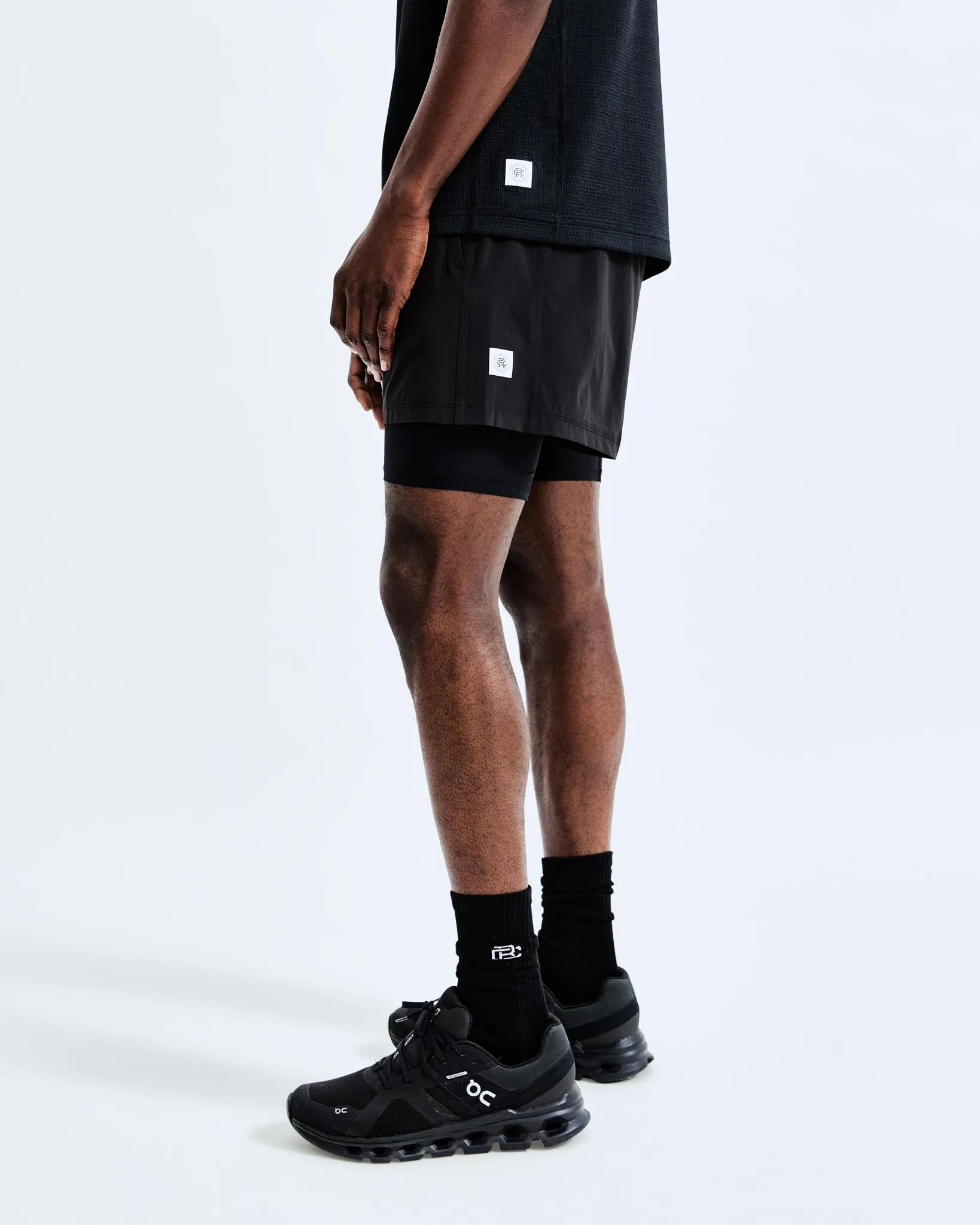 4-Way Stretch Nylon Combo Training Short 5"
