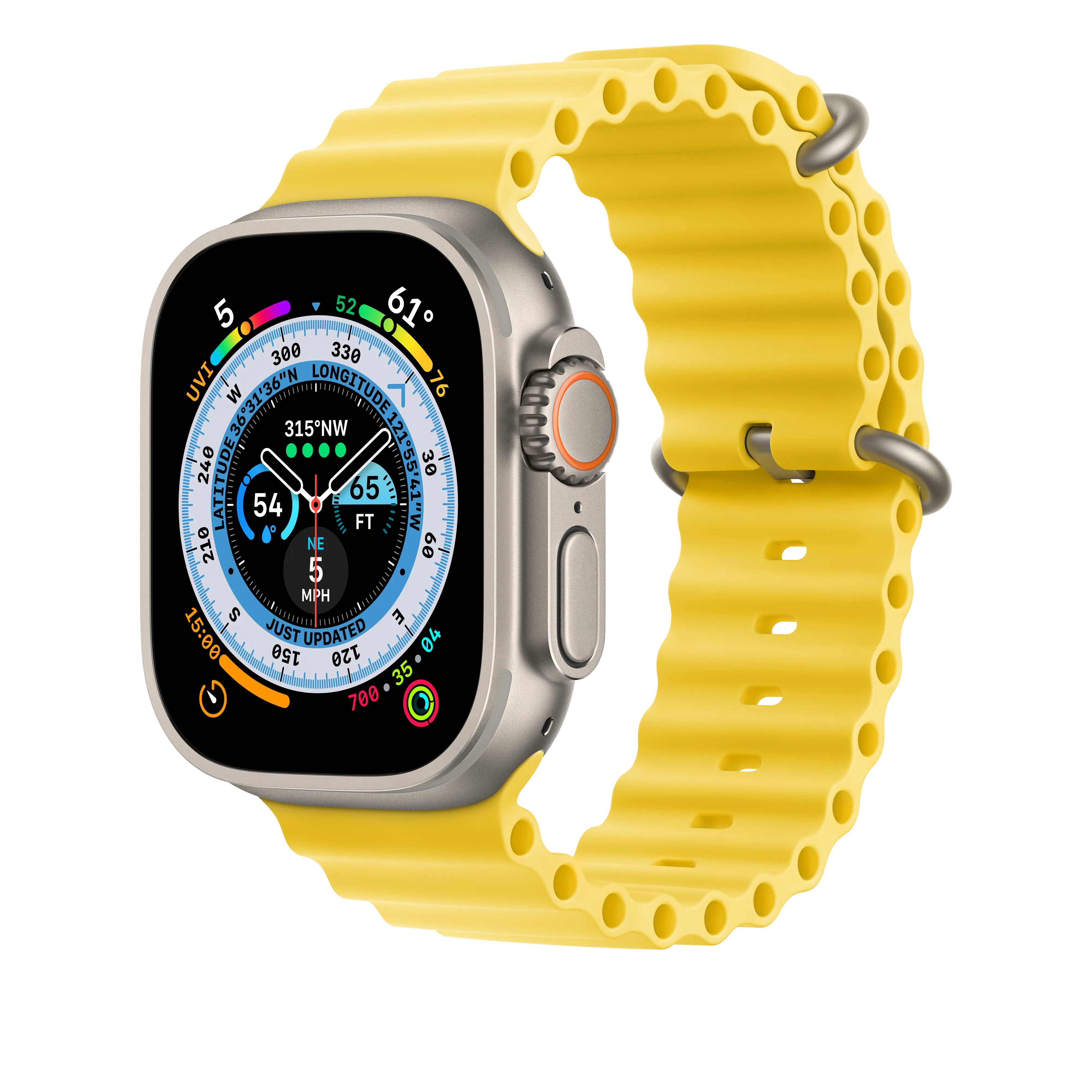 49mm Yellow Ocean Band