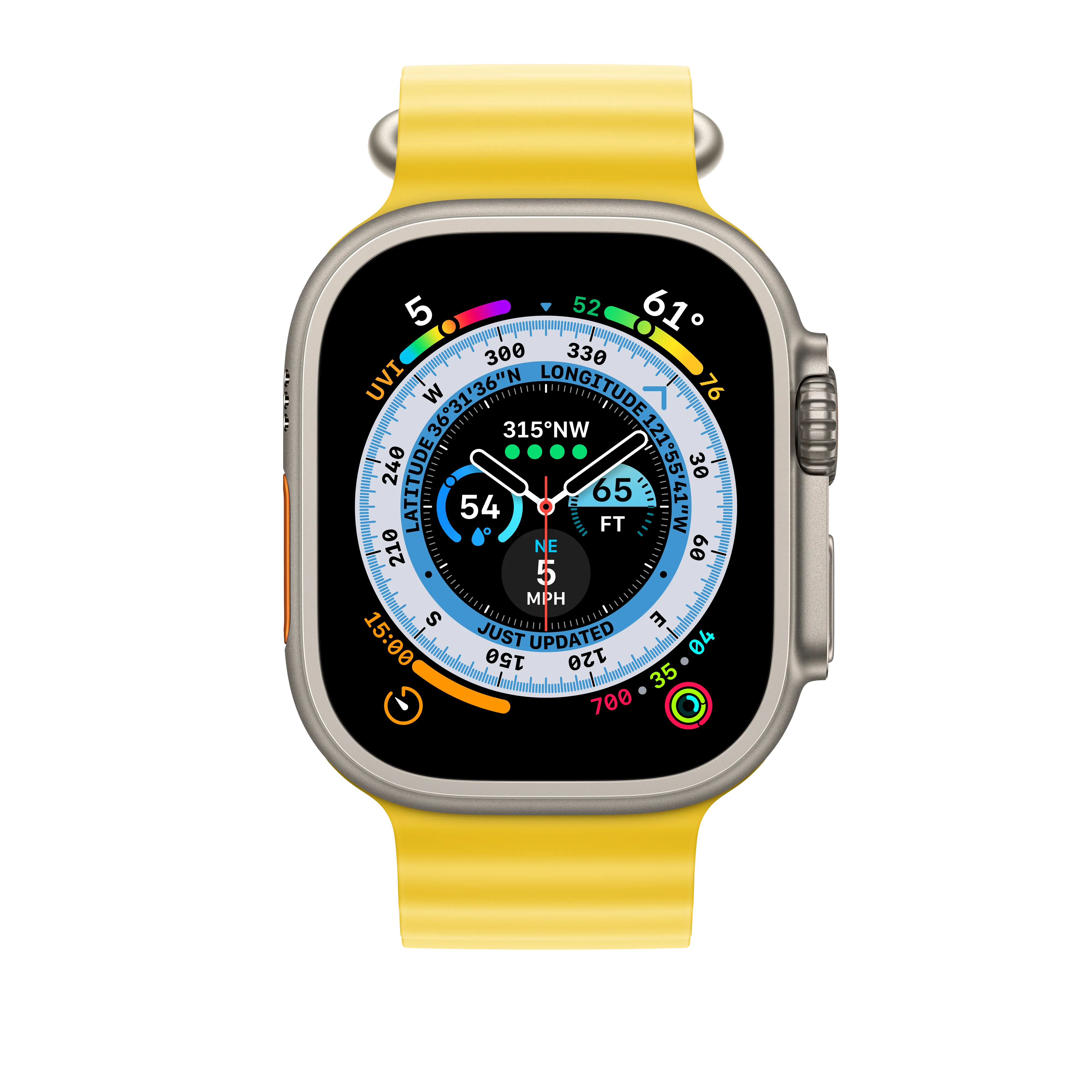 49mm Yellow Ocean Band