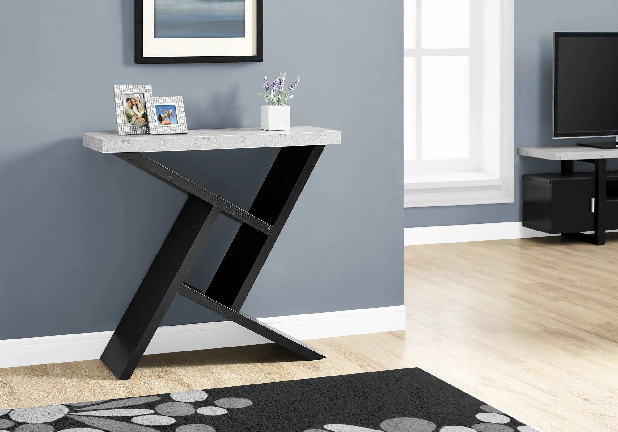 Accent Console Table For Entryway, Spacious Table Top, Contemporary & Modern by Couch.com