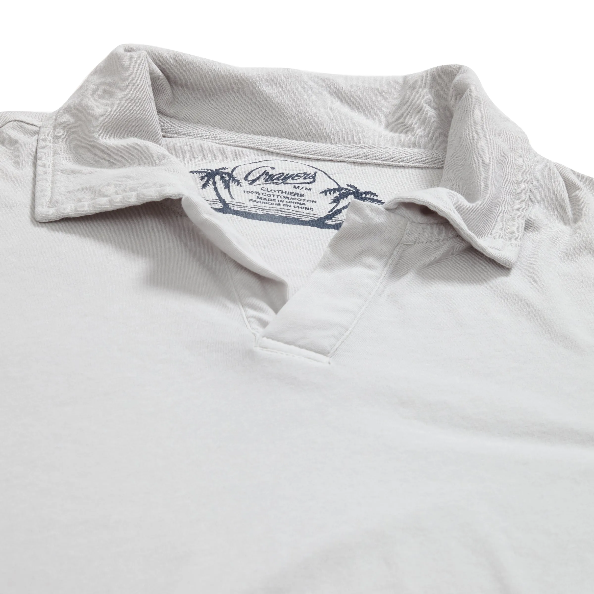Acme Johnny Collar Polo - Gray Violet