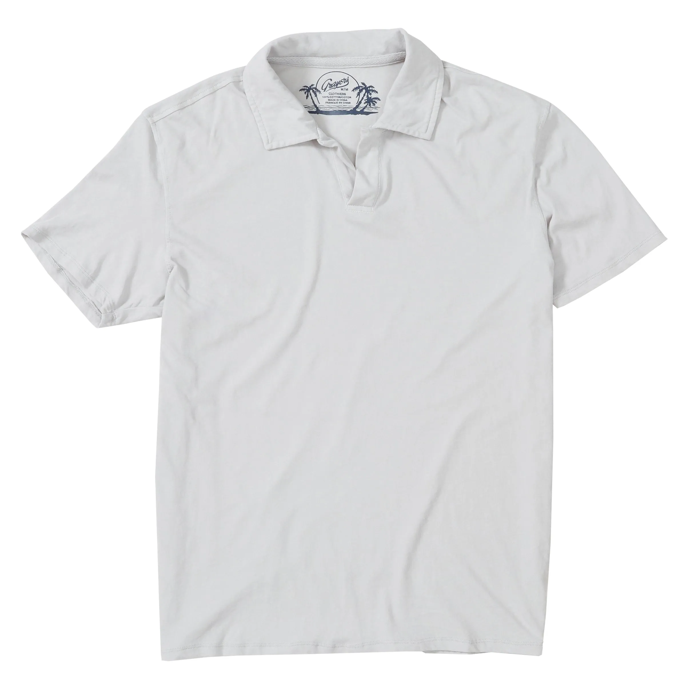 Acme Johnny Collar Polo - Gray Violet