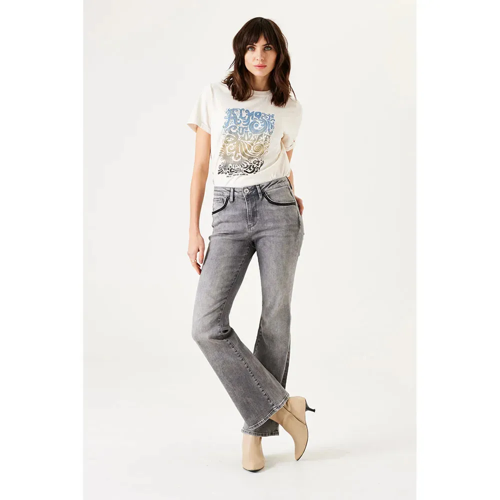 Almost Tee (Cream/Blue)