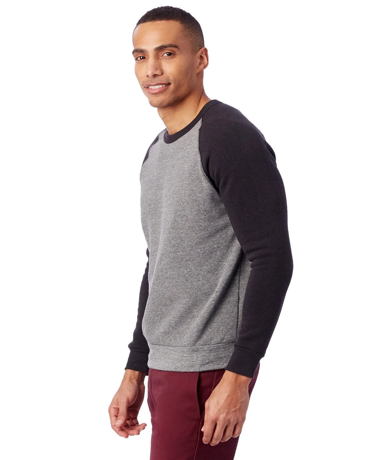 Alternative AA3202 Unisex Champ Eco-Fleece Colorblocked Sweatshirt