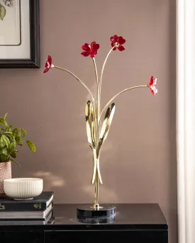 Amaryllis Decorative Red Flower