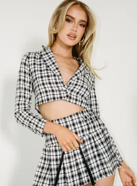 As If Blazer Black / White