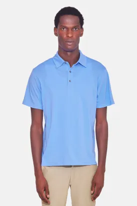 Atlantic SS Pique Polo Blue