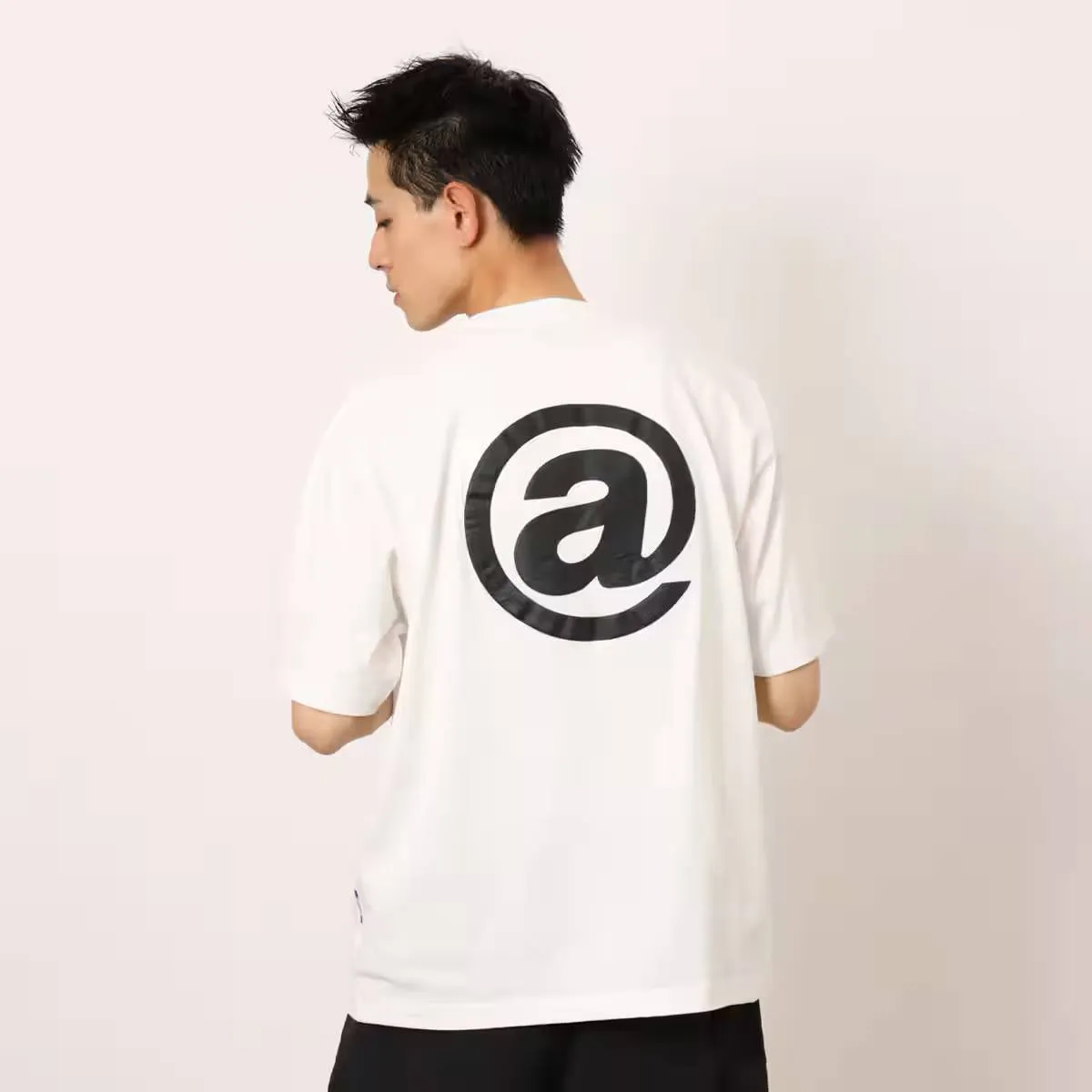 ATMOS A LOGO PRINT T-SHIRT