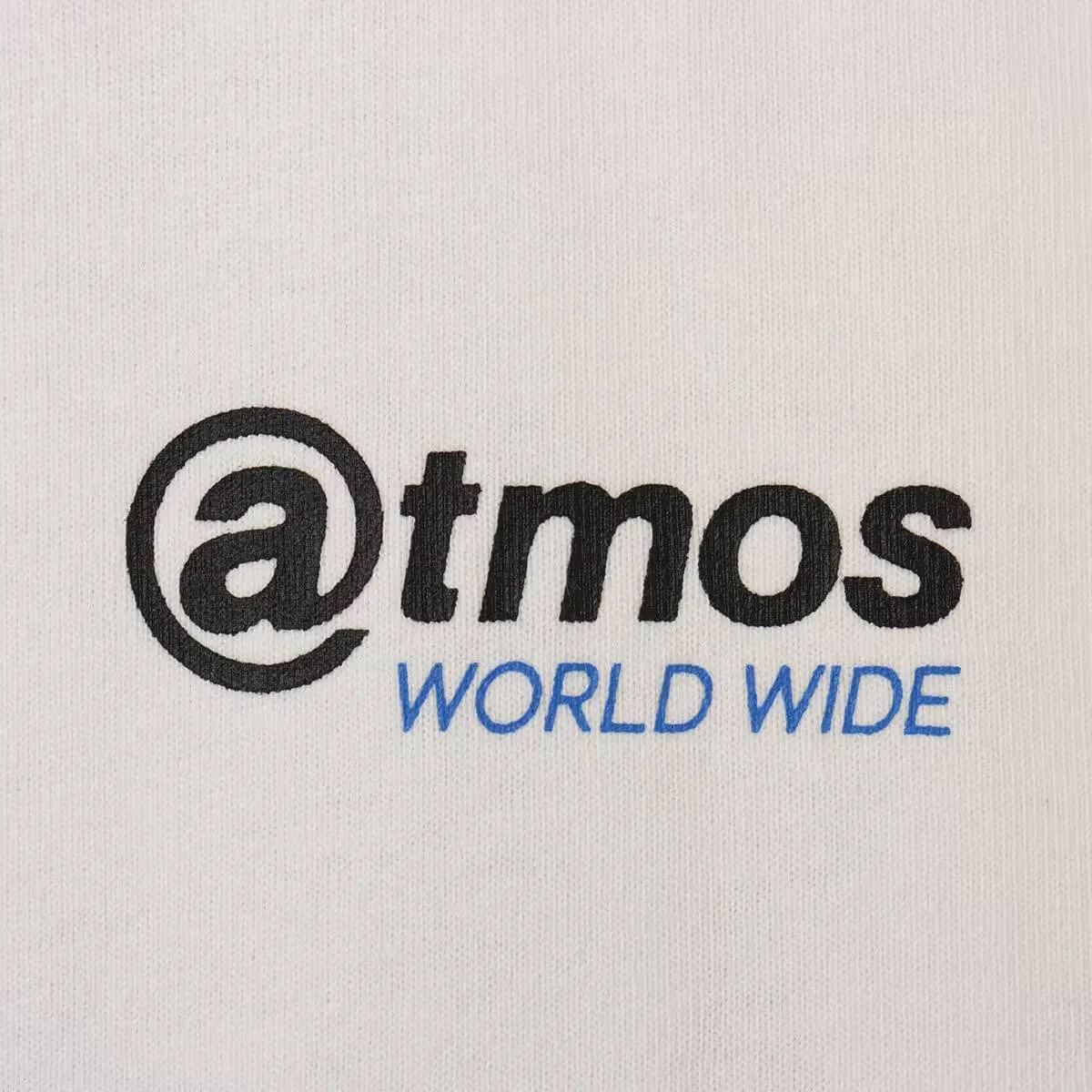 ATMOS A LOGO PRINT T-SHIRT