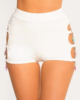 Backstage Girlie Keyhole Cutout Bottoms