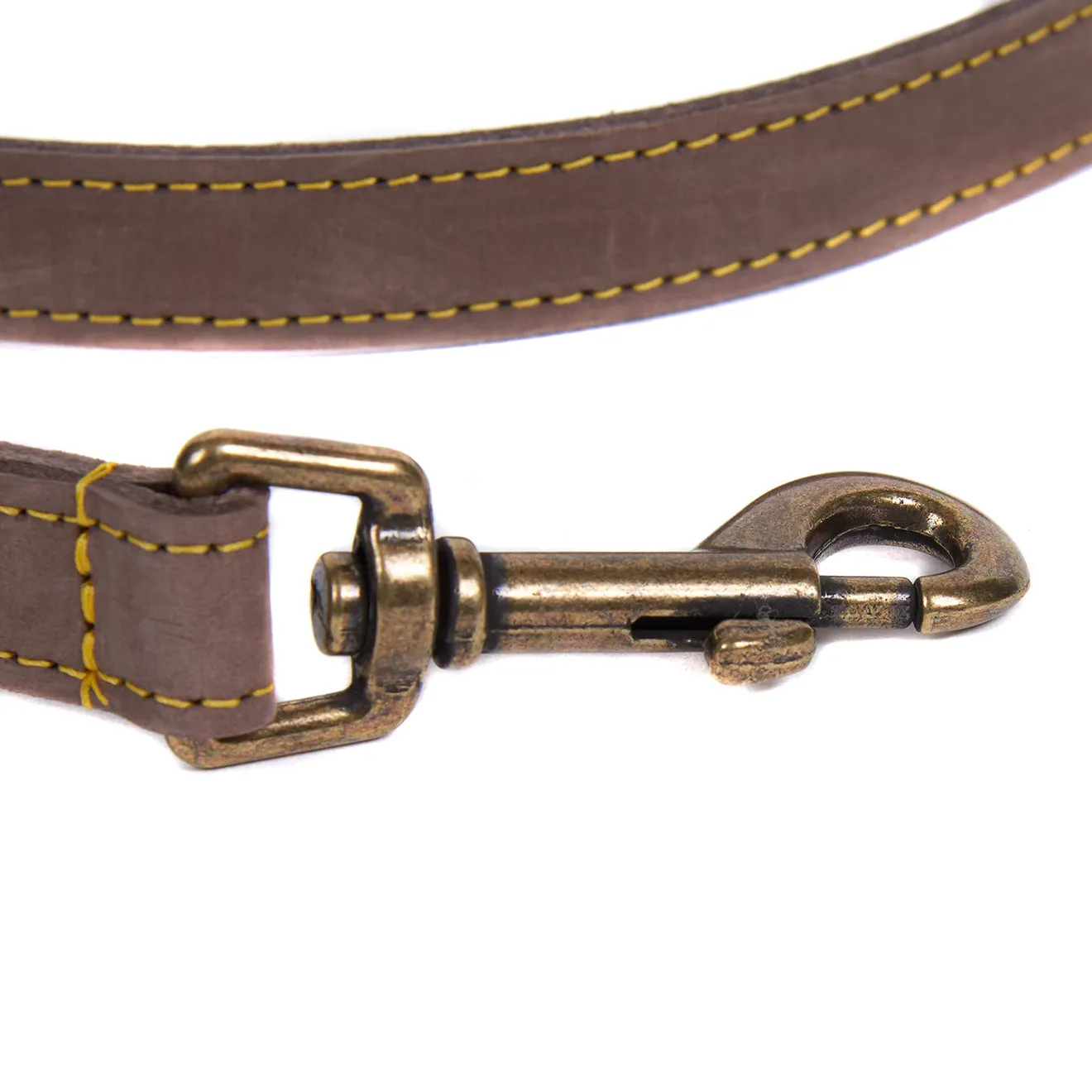 Barbour Leather Dog Lead Brown