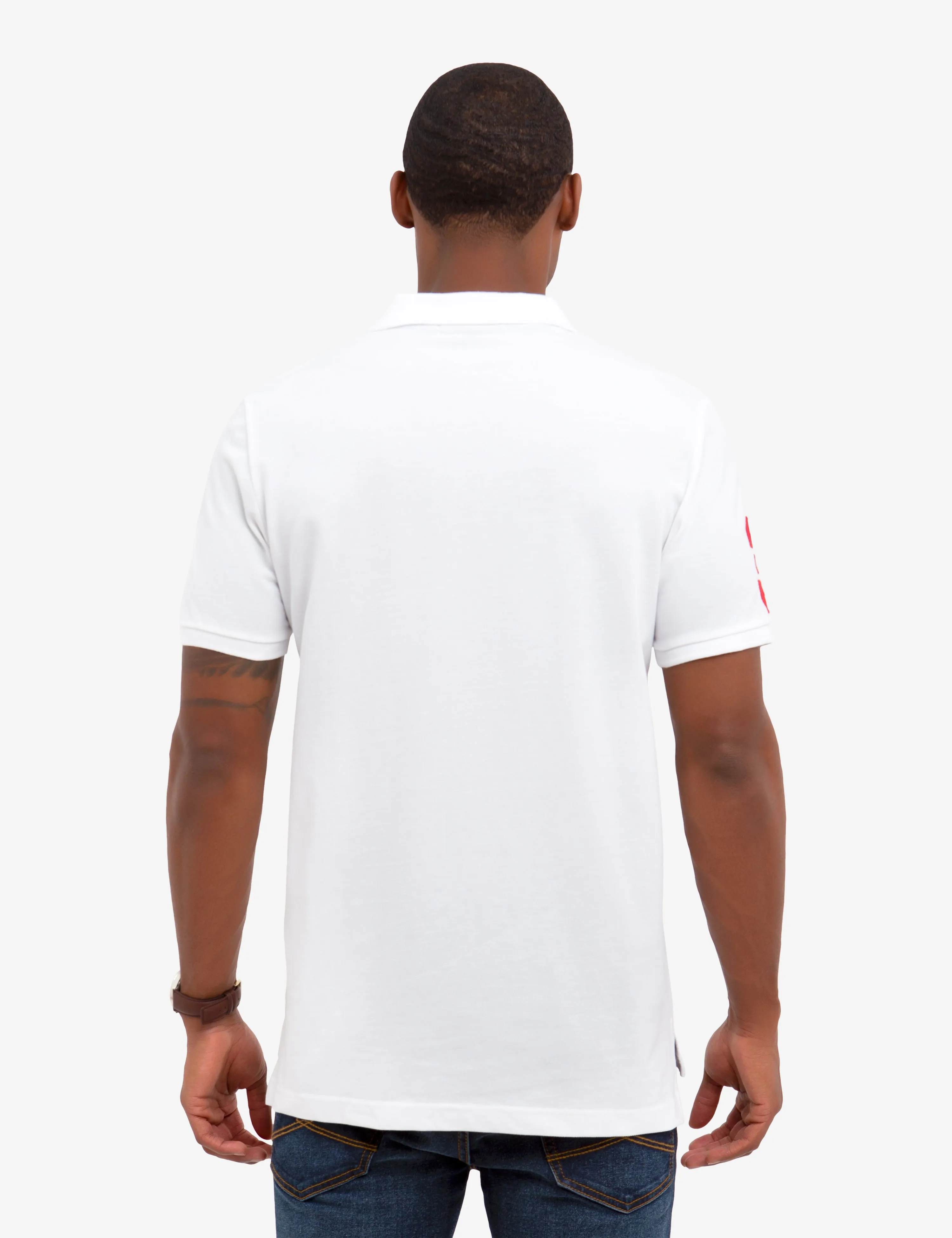 BIG LOGO SOLID POLO SHIRT