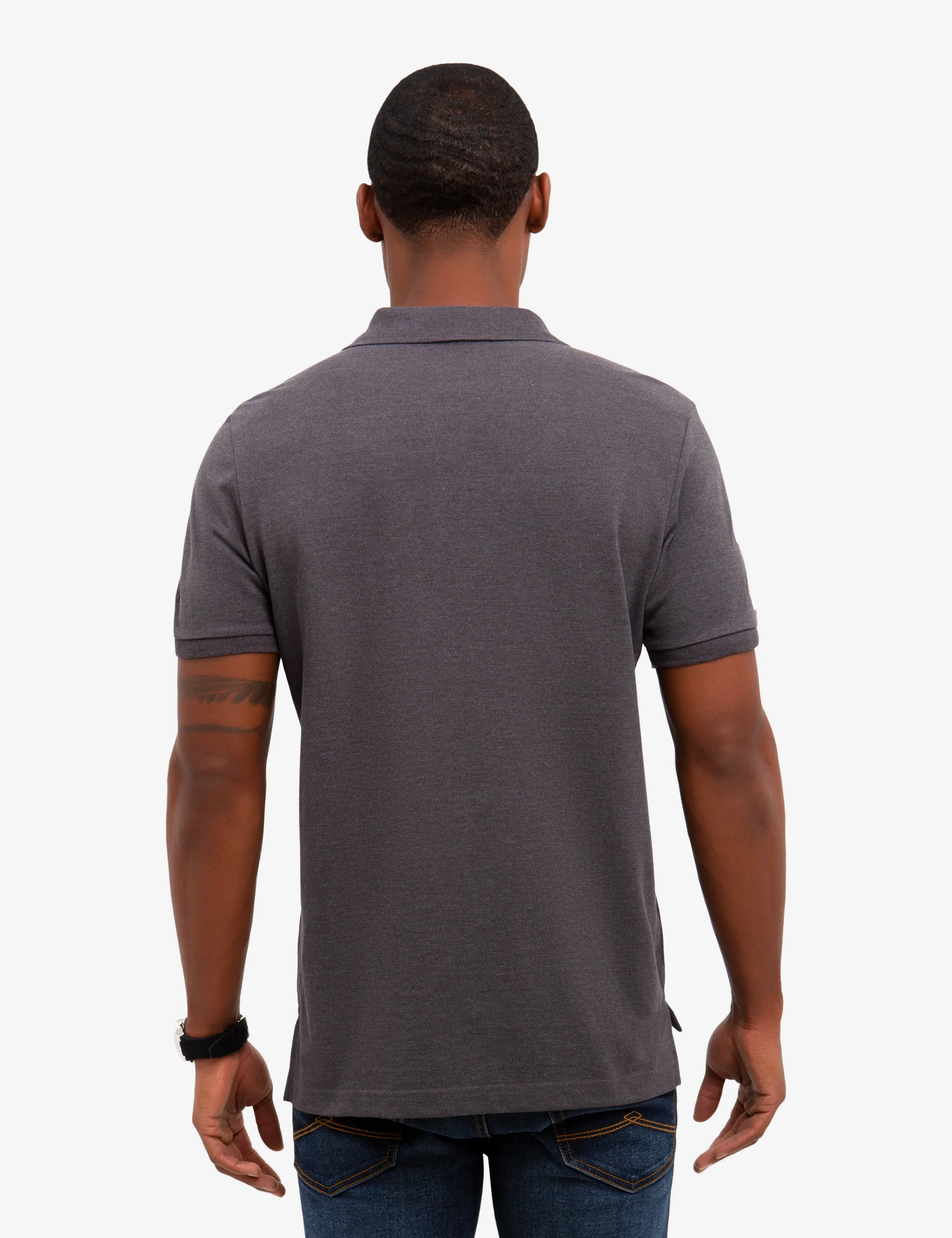 BIG LOGO SOLID POLO SHIRT