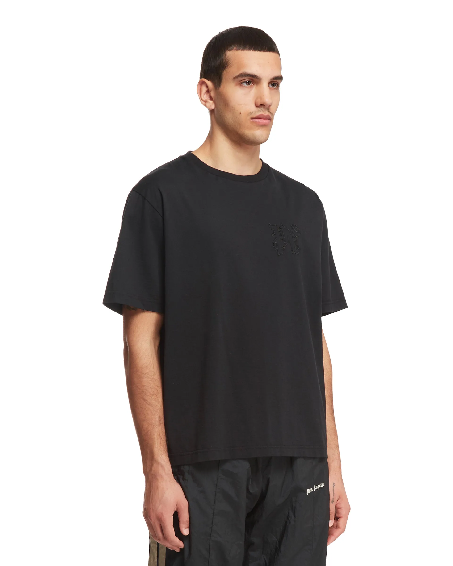 Black Monogram T-Shirt