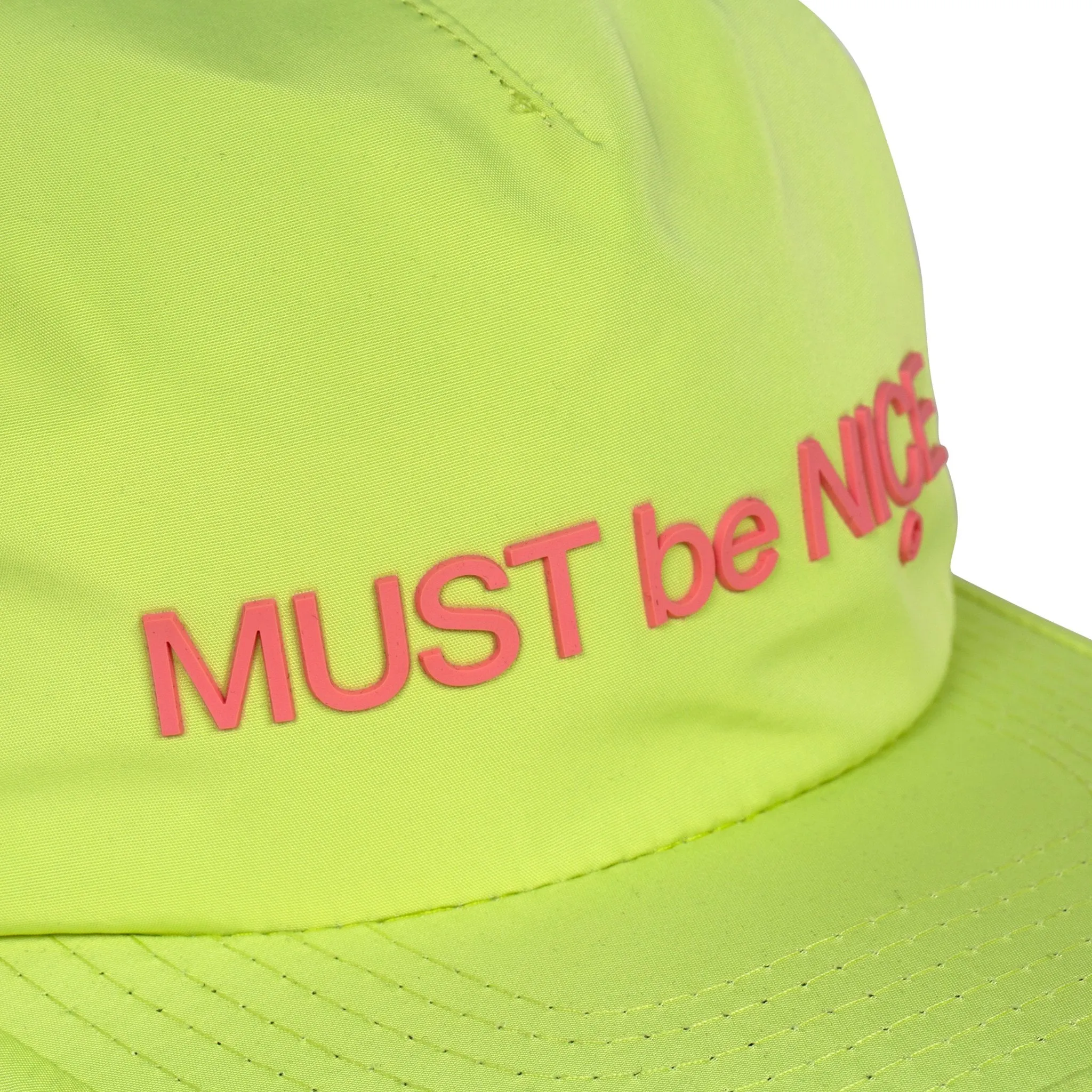 Blur Nylon 5 Panel Snapback (Yellow)