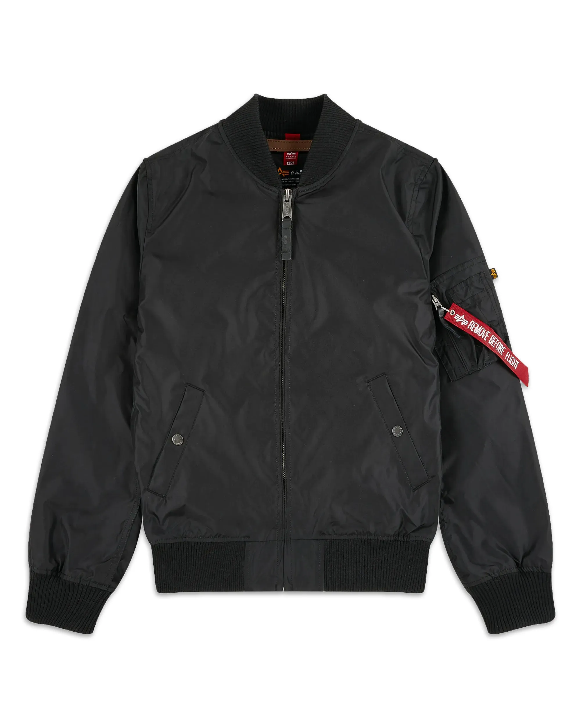 Bomber Uomo Alpha Industries MA-1 TT Nero