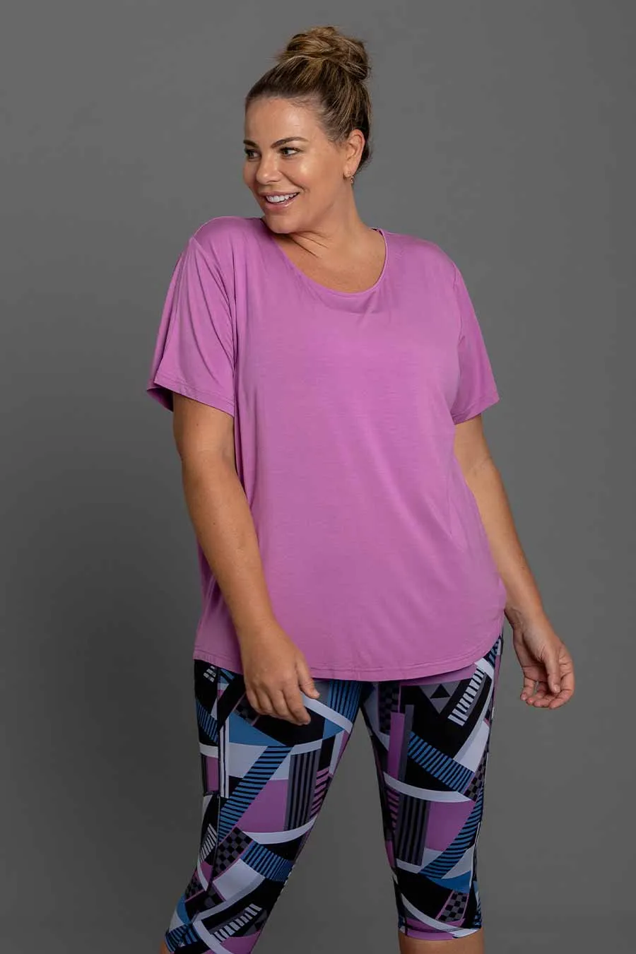 Classic Bamboo T-Shirt - Mauve