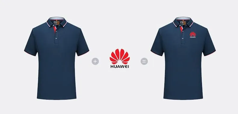 Customized polo shirt half sleeves