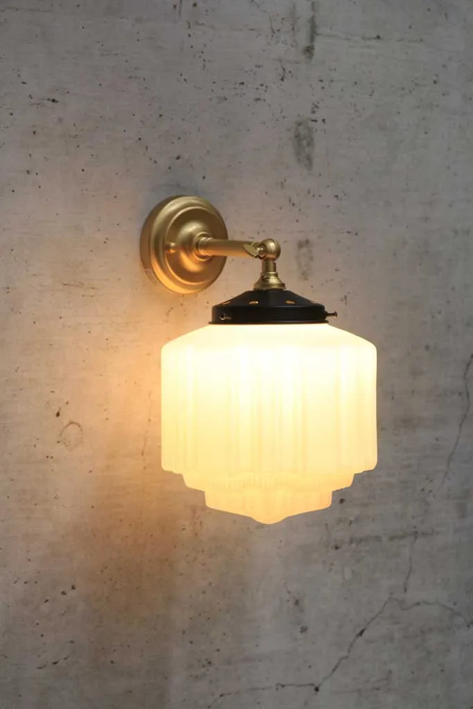 Deco Glass Wall Light