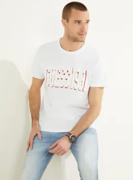 Eco White Academy Logo T-Shirt