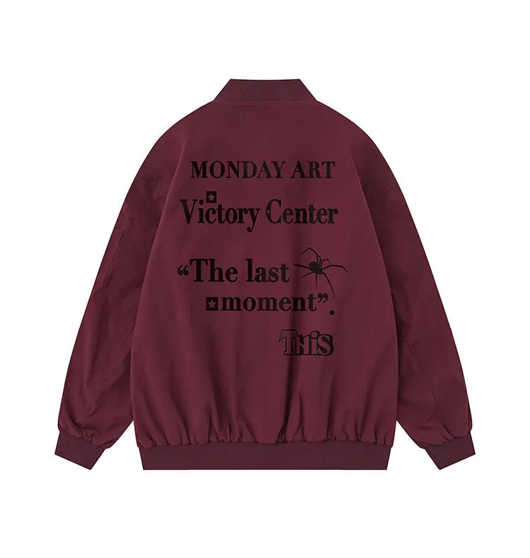 Final Moment | Varsity Inspired Bomber Jacket