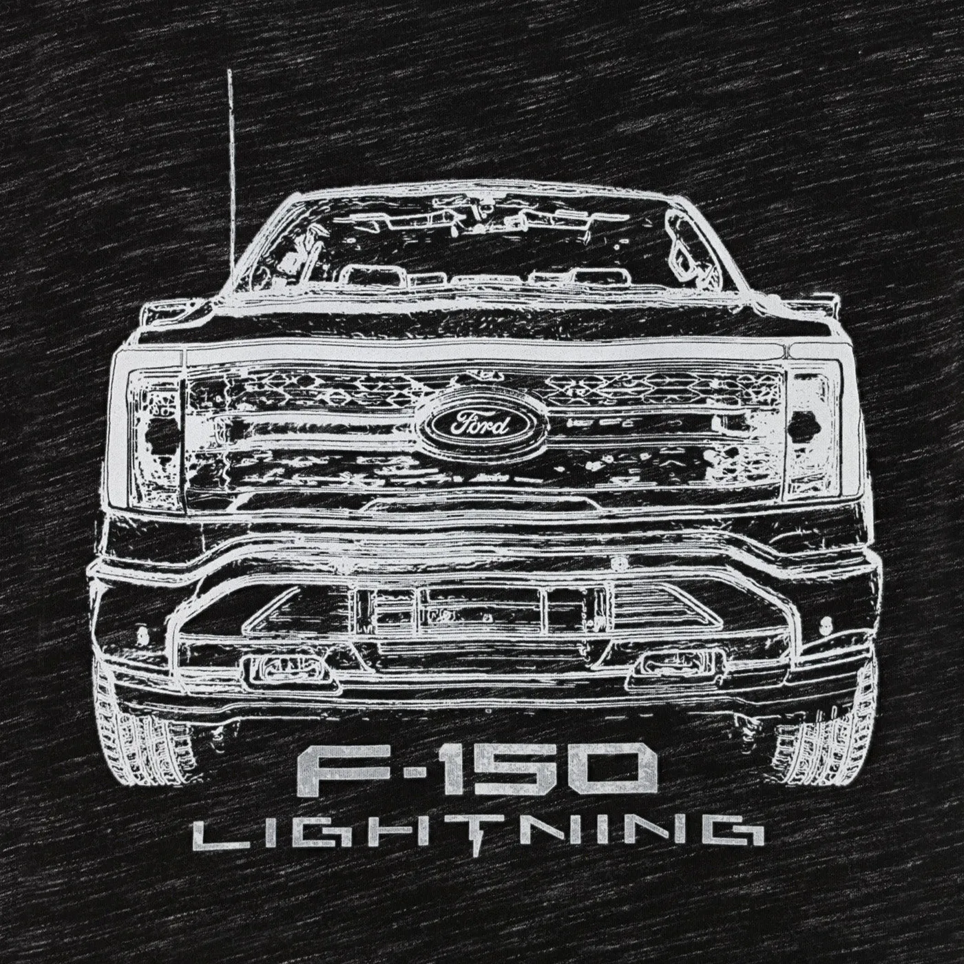 Ford F-150 Lightning Women's Space-Dye T-Shirt