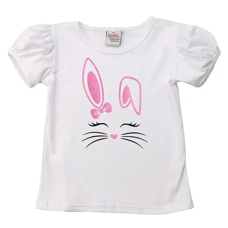 Girls Bunny Whiskers Tee