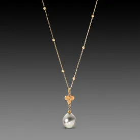 Gray Pearl Necklace