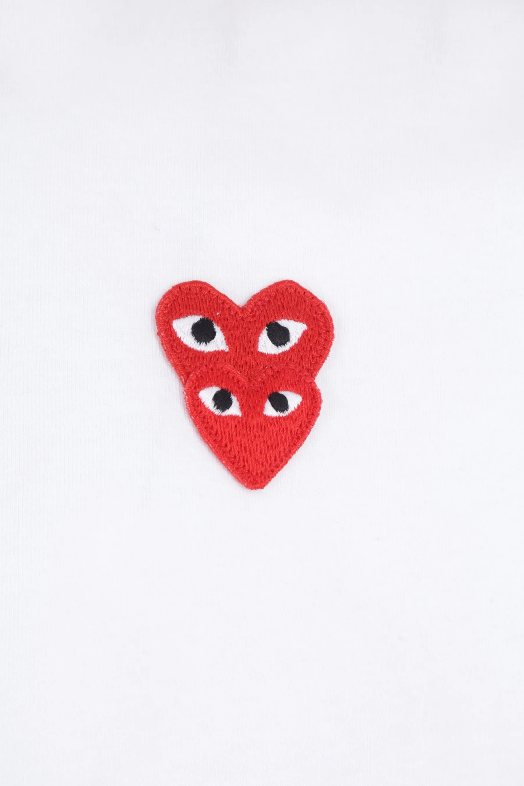 heart logo-detailed cotton t-shirt