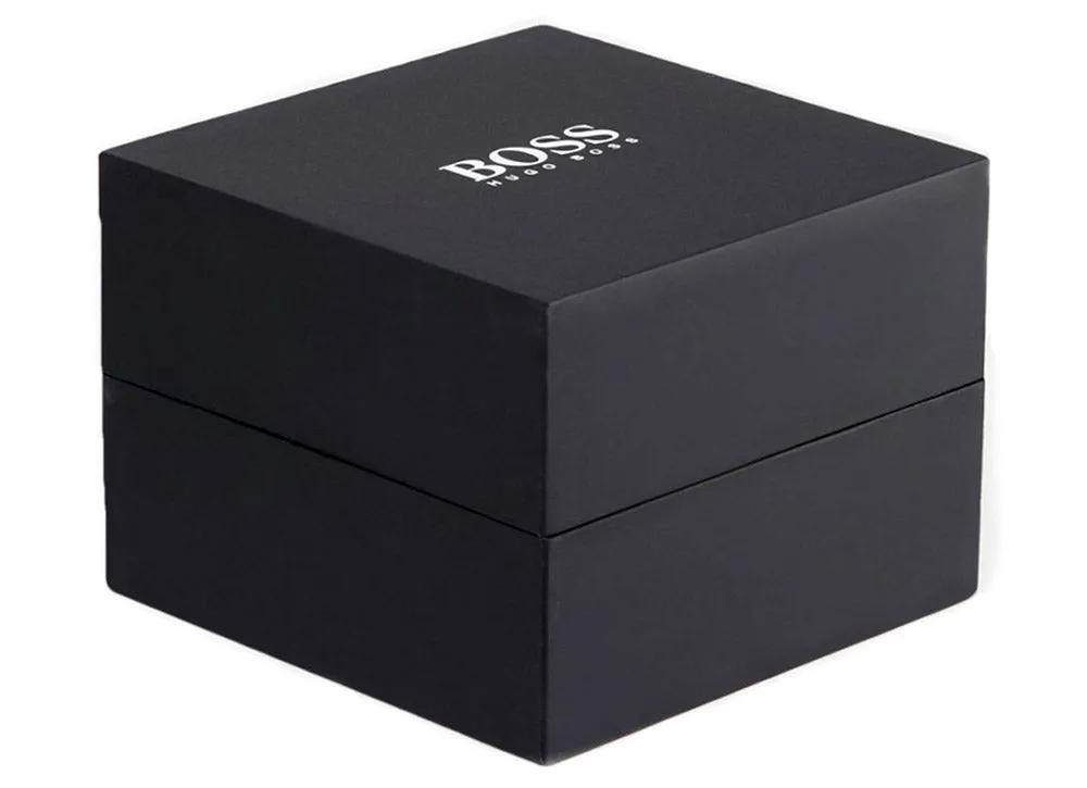 Hugo Boss Onyx Chronograph Gray Dial Date Mens Watch 1513364