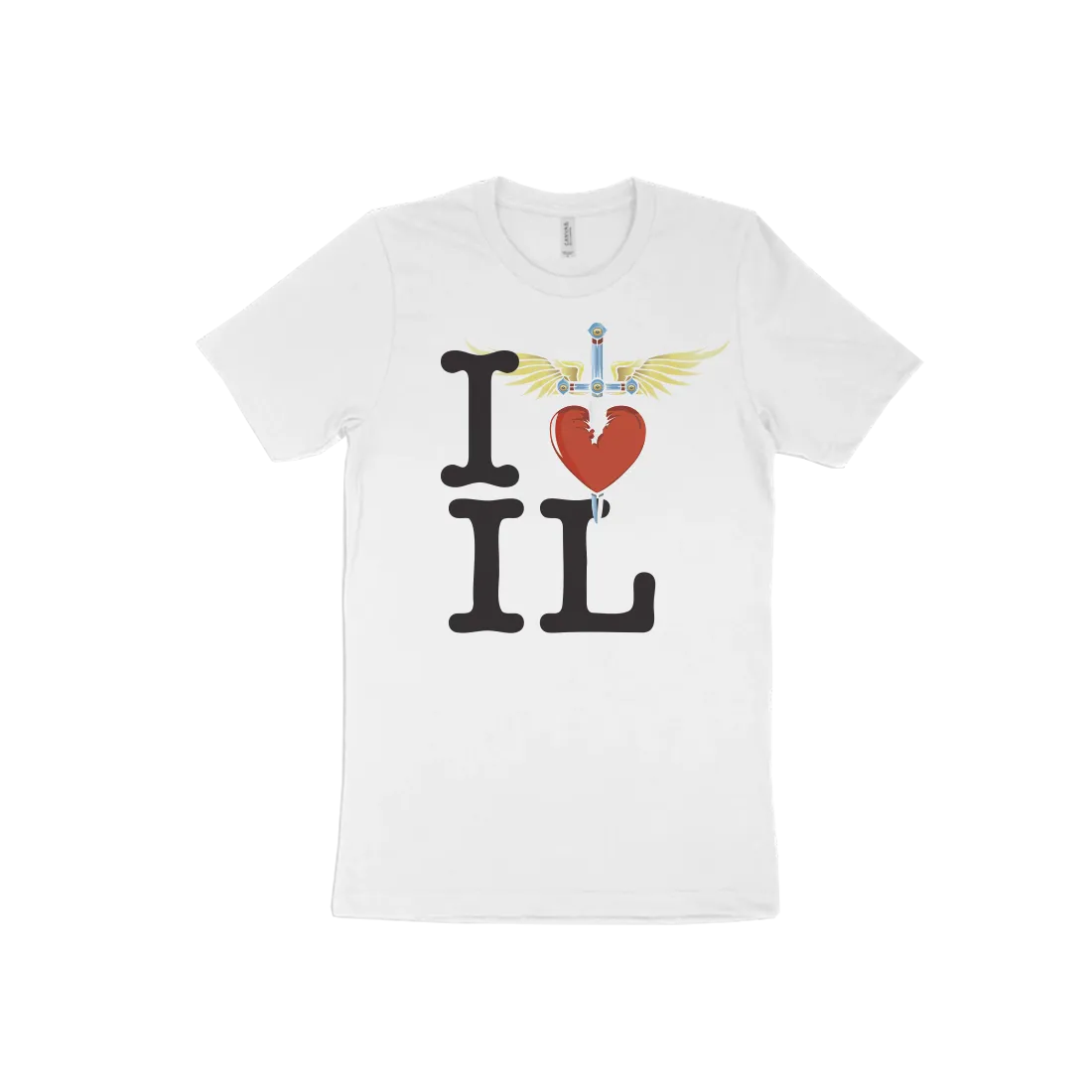 I Heart White T-Shirt - Central