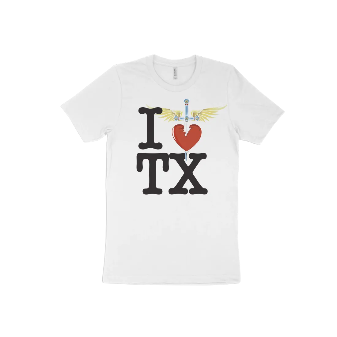 I Heart White T-Shirt - Central