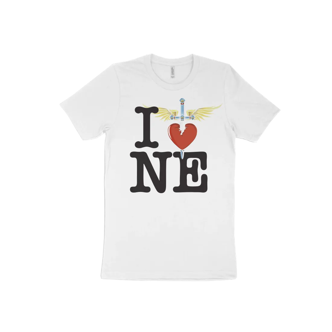 I Heart White T-Shirt - Central