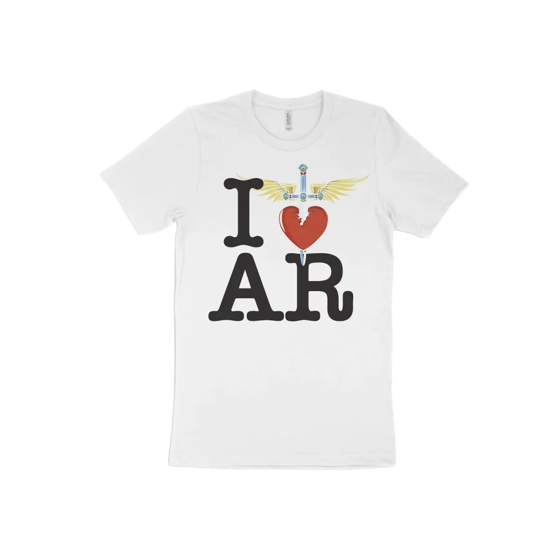 I Heart White T-Shirt - Central