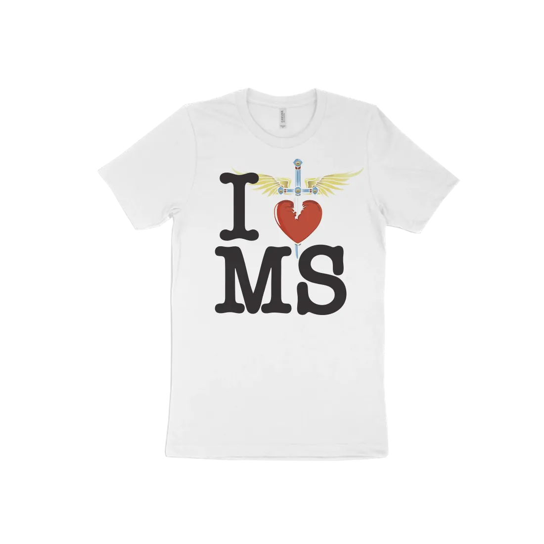 I Heart White T-Shirt - Central