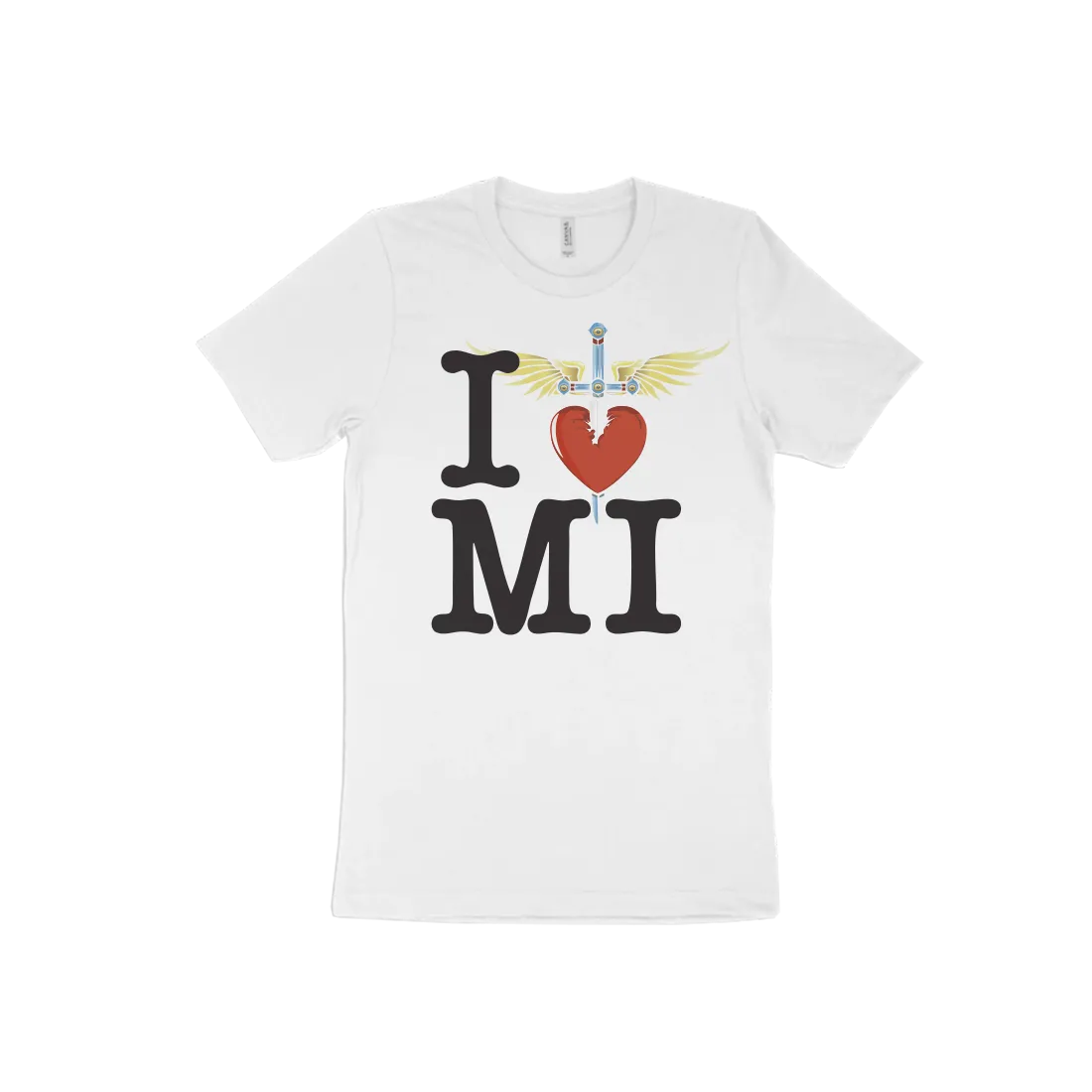 I Heart White T-Shirt - Central
