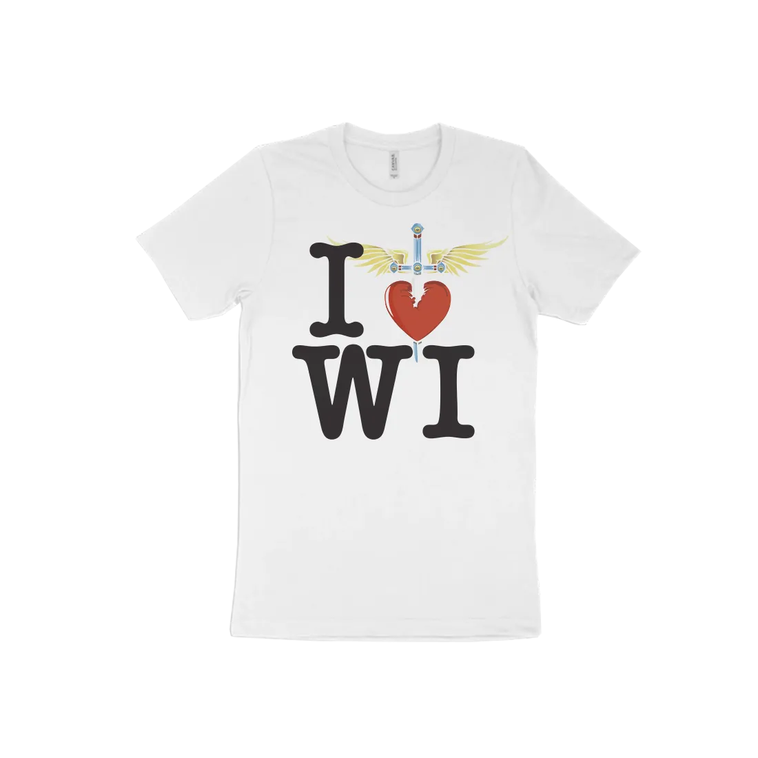 I Heart White T-Shirt - Central