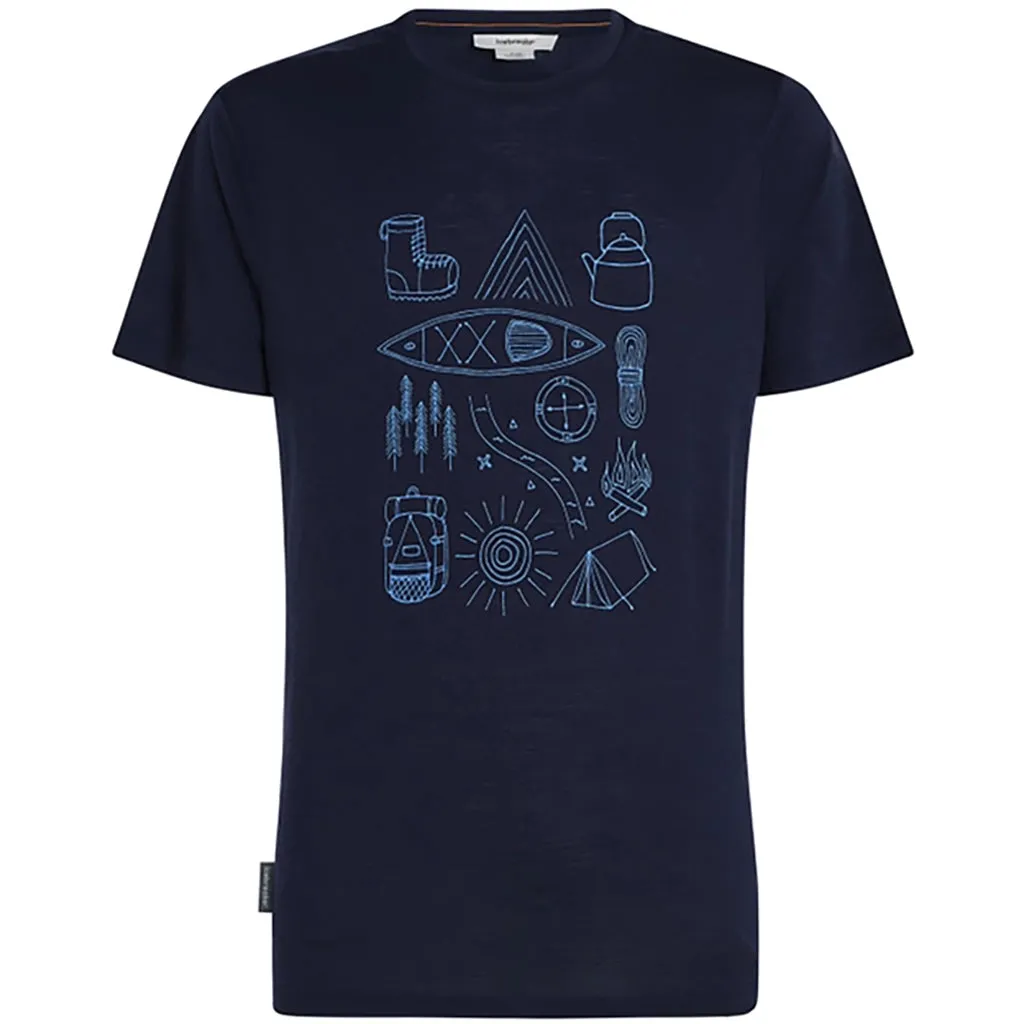 Icebreaker Men's Merino 150 Tech Lite III Tee Camp Essentials