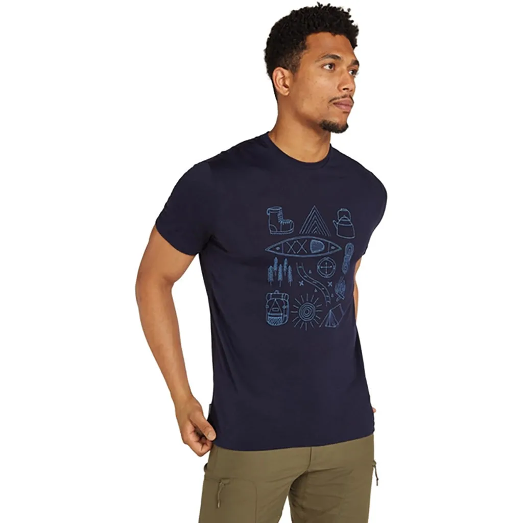Icebreaker Men's Merino 150 Tech Lite III Tee Camp Essentials