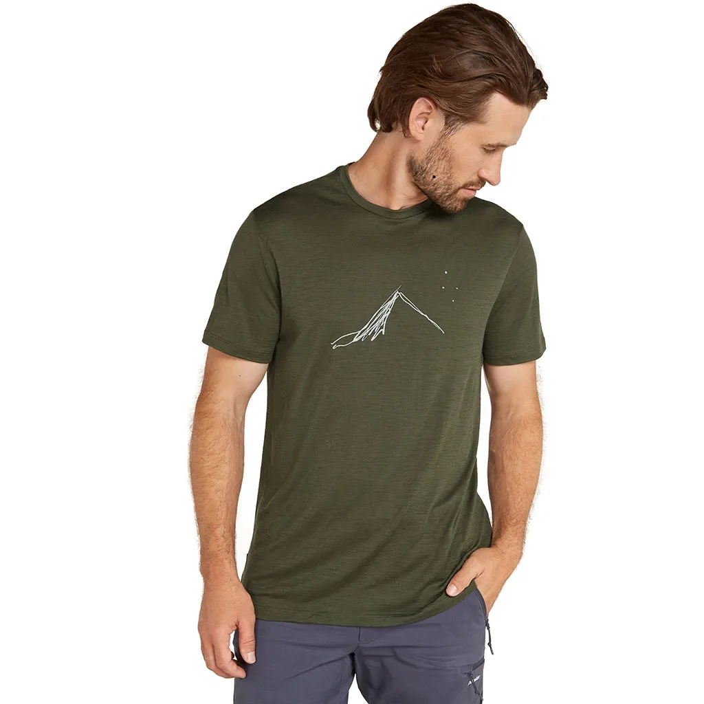 Icebreaker Men's Merino 150 Tech Lite III Tee Southern Constellation