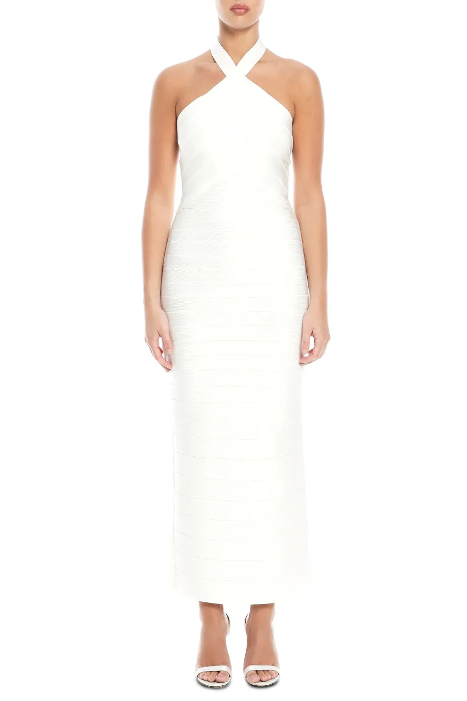 Icon Bandage Halter Gown