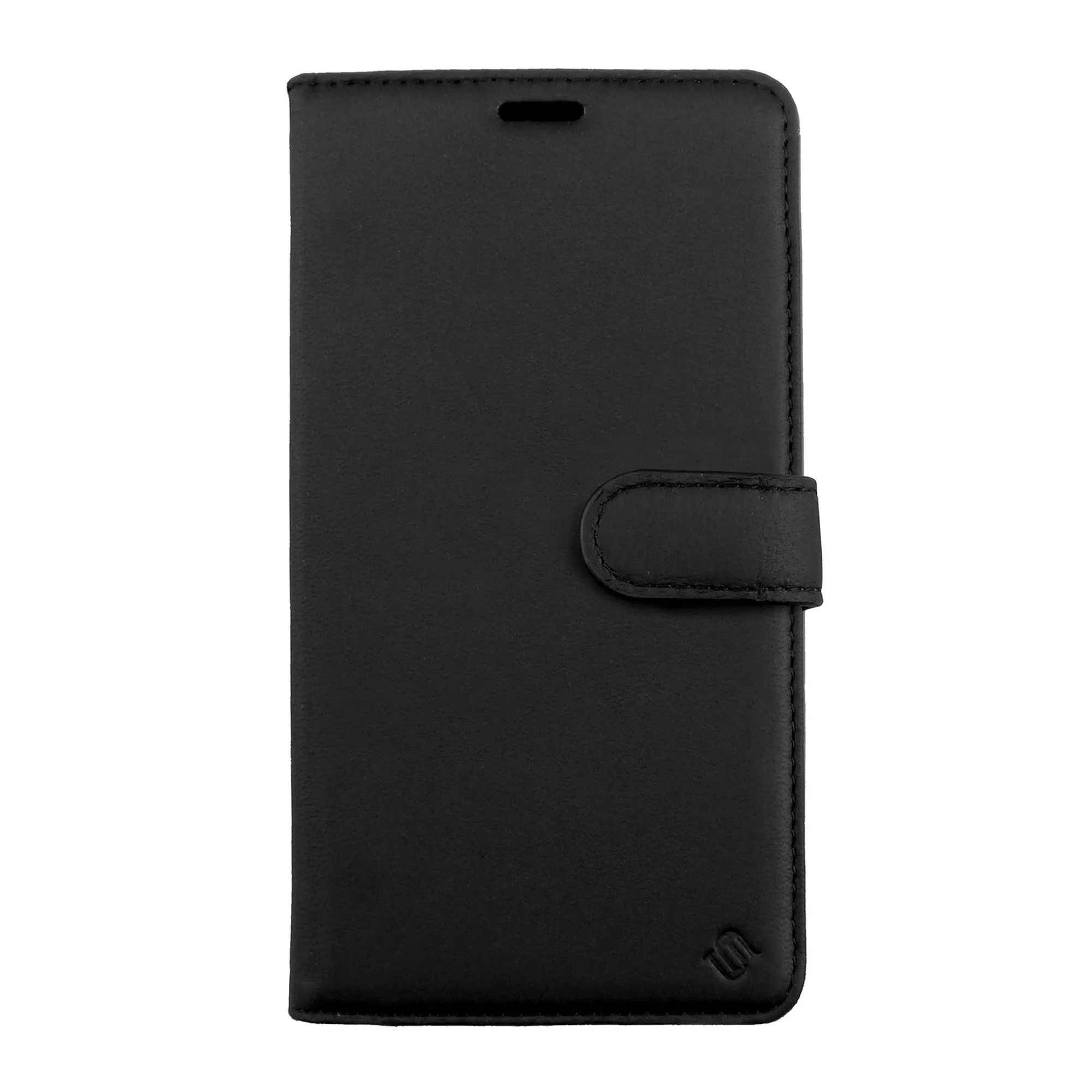 iPhone 14 Pro Max Uunique Nutrisiti 2-in-1 Leather Folio & Detachable Back MagSafe Case -Black/Red - 15-10451
