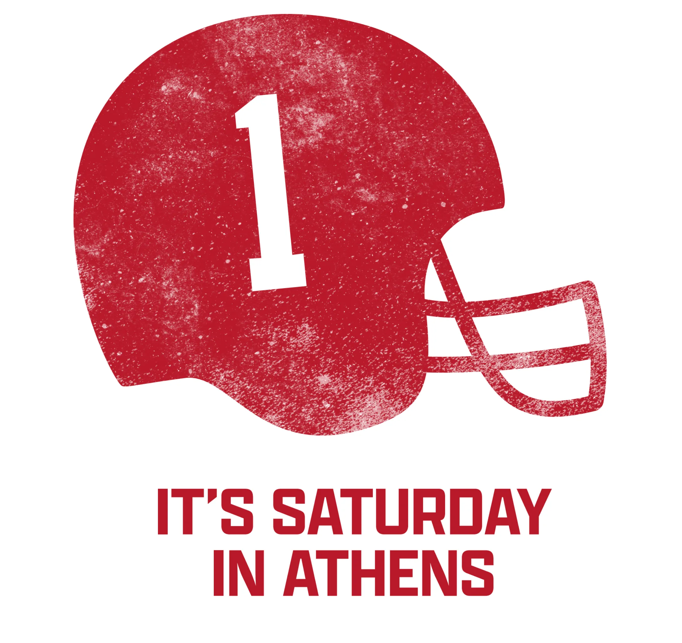 It's Saturday In Athens Short Sleeve Pocket Tee