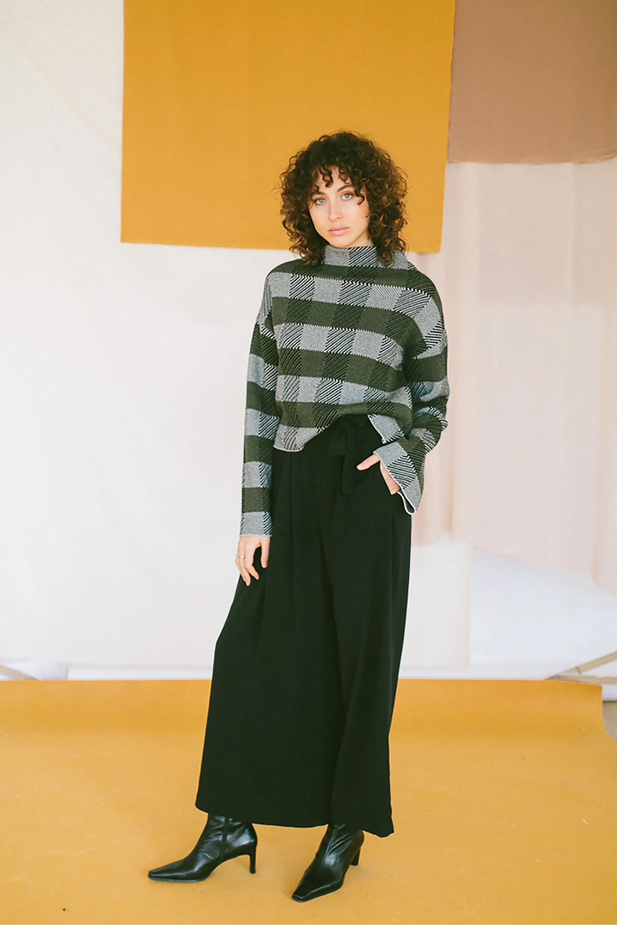 jacquard knit jumper <br> by Cossac