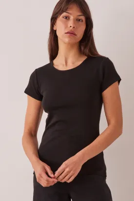 Kai Rib Tee - Black