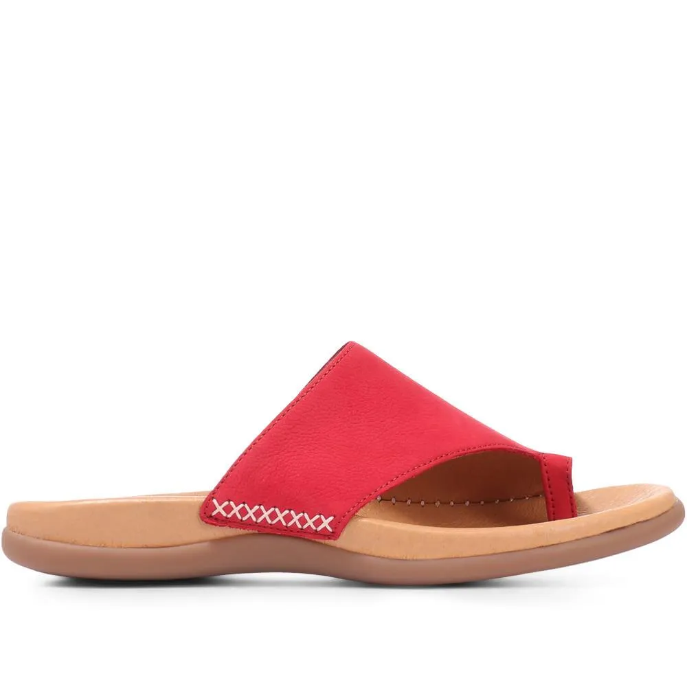 Lanzarote Leather Toe Loop Mules - GAB29615 / 314 556